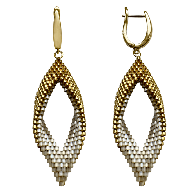 Earrings Golden Drops